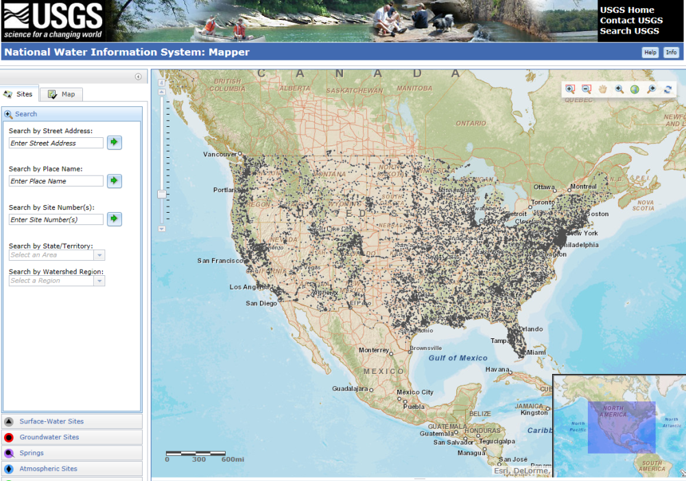 U.S. Geological Survey Open Water Data Intiative