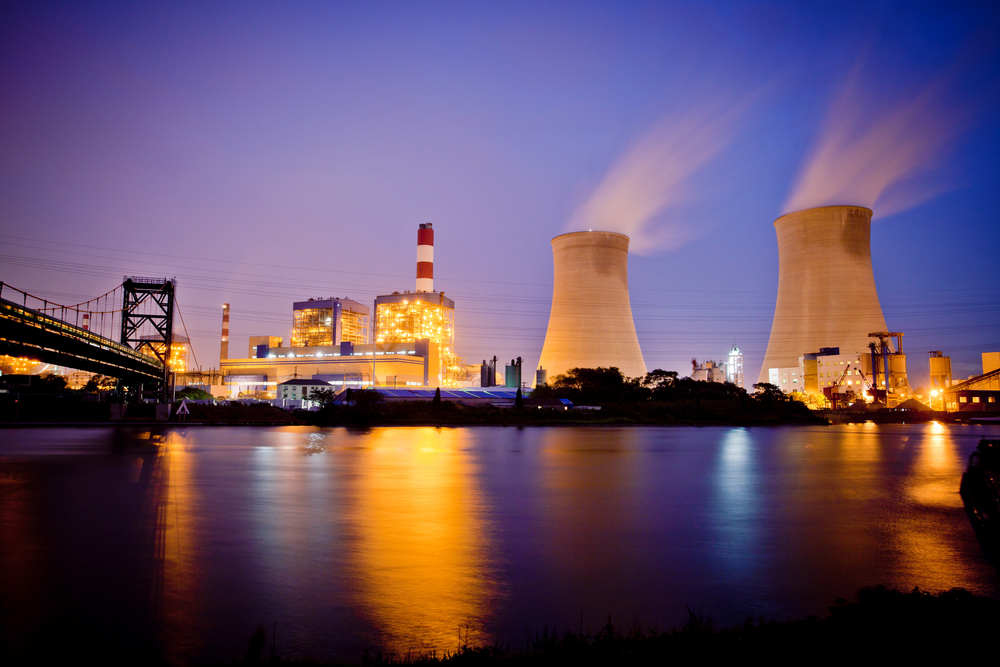 corporate water risk thermal power plant CDP report