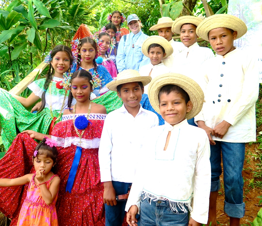 Panama Lago Alajuela Parque Nacional Chagres Ancha community