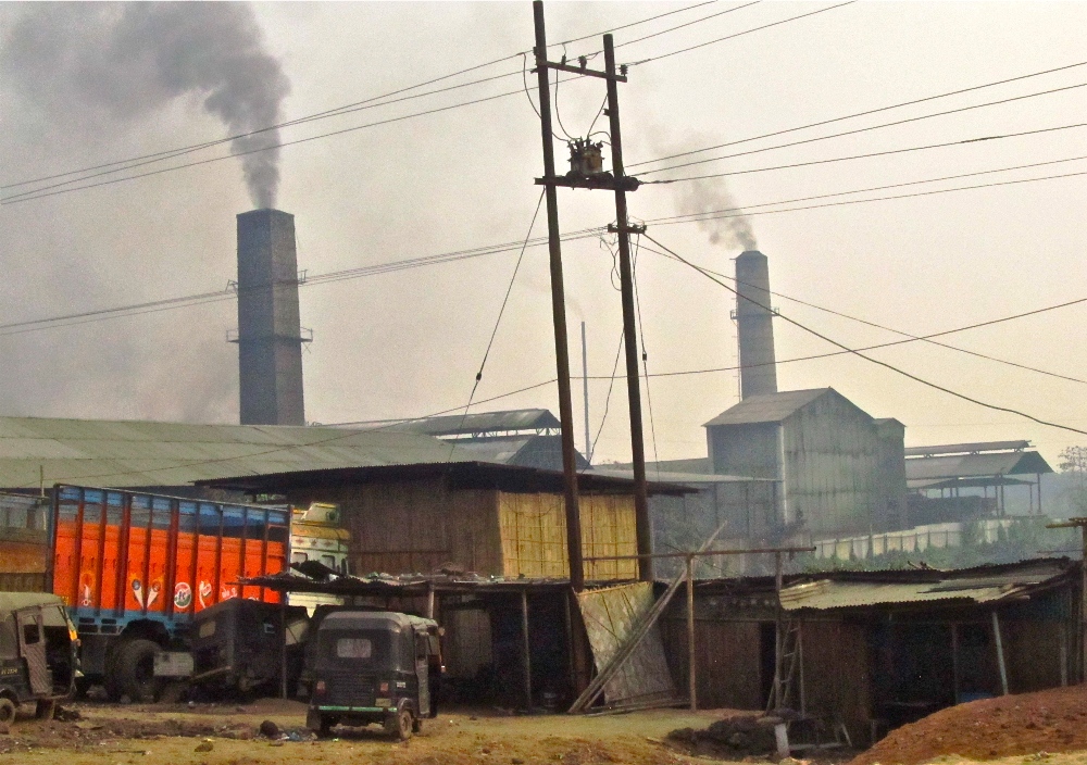 India Guwahati air pollution coal power Modi