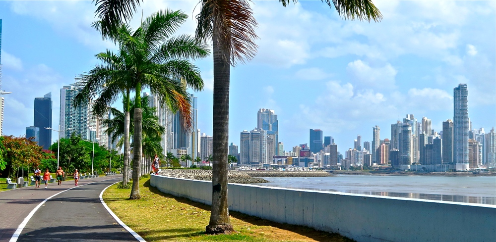 Panama Panama City urban development Central America