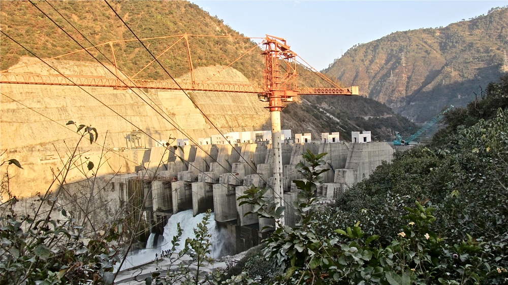 India Srinagar hydropower dam Himalaya climate change
