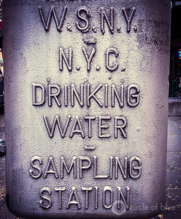 New York City Tap Water Sampling Station J. Carl Ganter Circle of Blue