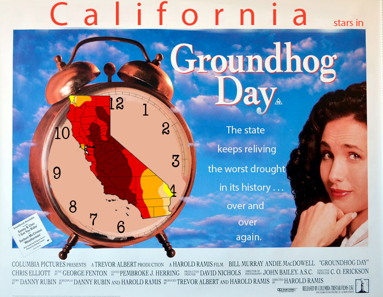Groundhog Day Bill Murray California Drought Aubrey Ann Parker Circle of Blue