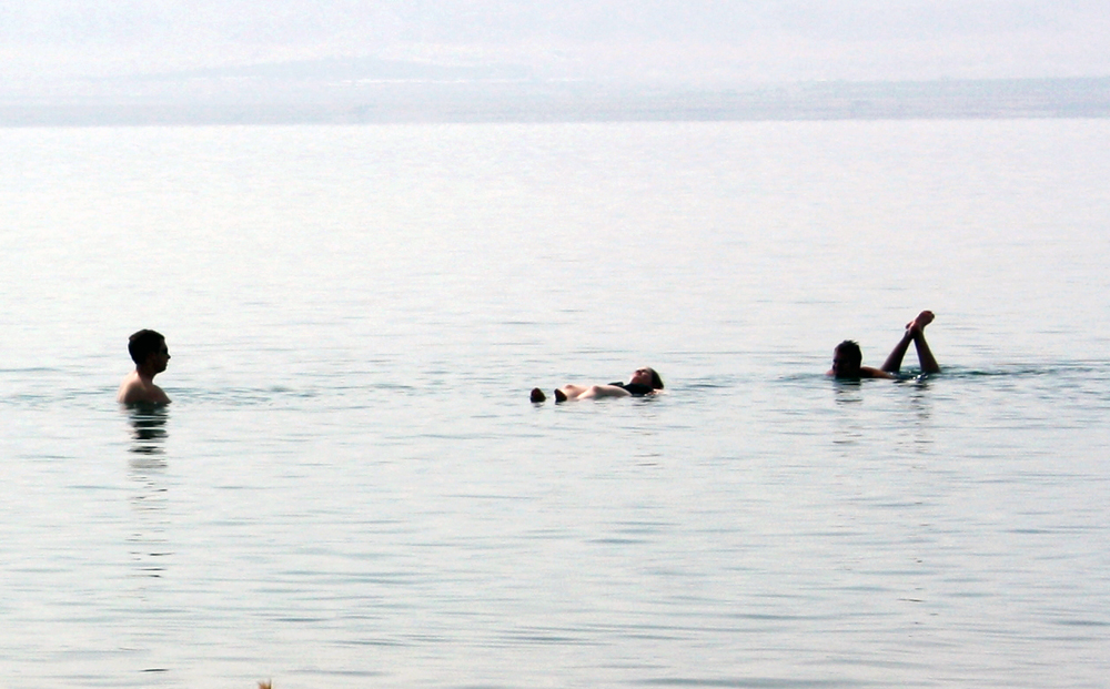 Dead Sea Red Sea Jordan Israel Palestine shrinking lake water transfer
