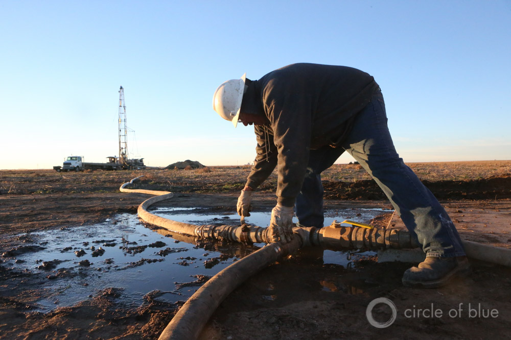 Hydro Resources drills a well near Sublette, Kansas