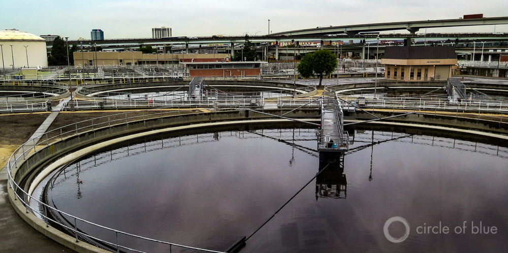 Oakland California wastewater treatment plant energy biogas East Bay Municipal Utility District