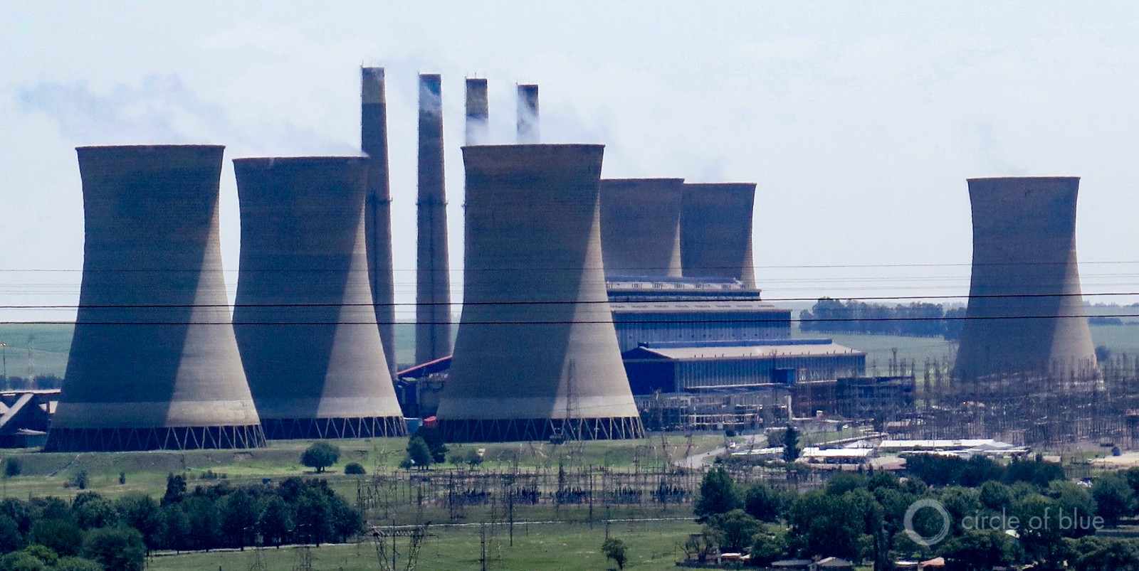 South Africa drought coal power plants Johannesburg