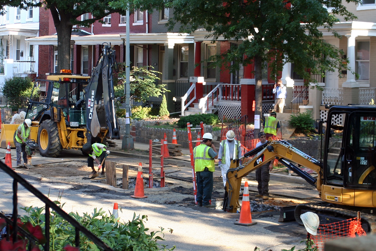 Washington DC lead service line replacement Irving Street NW water infrastructure Circle of Blue