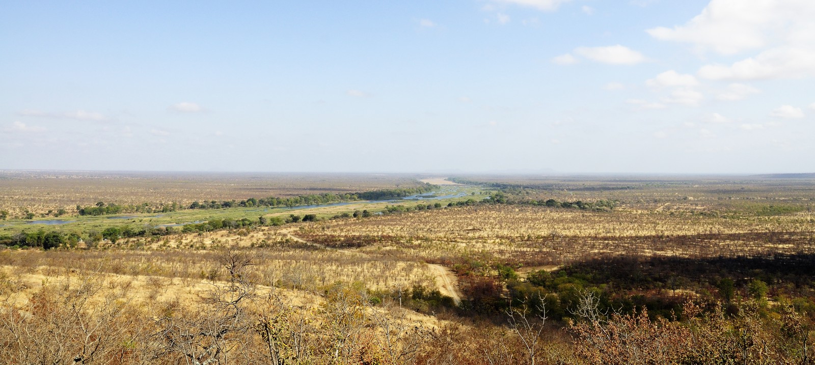 The Runde River flows through southeastern Zimbabwe, where rainfall between October 2015 and February 2016 was less than 65 percent of the long-term average. Photo courtesy Andrew Ashton via Flickr Creative Commons
