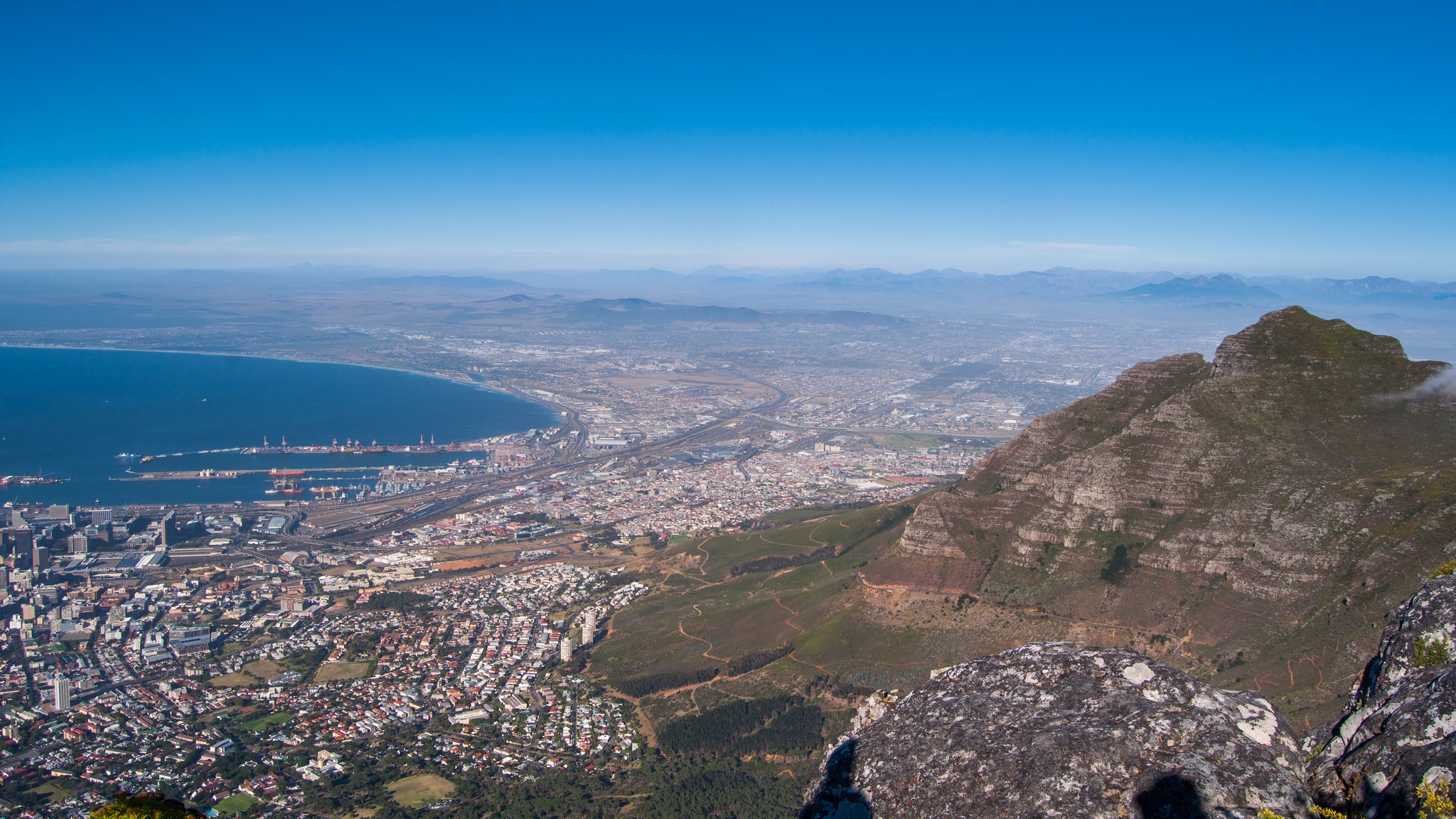 A city of 4 million people, Cape Town is banning outdoor water use in response to the worst drought in more than a century. Photo courtesy of Flickr/Creative Commons user merajchhaya